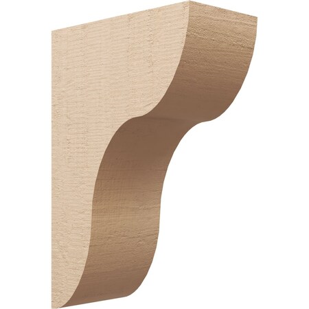 10in. W X 20in. D X 30in. H Series 2 Carmel Rough Cedar Woodgrain TimberThane Corbel, Primed Tan